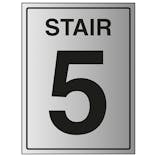 Stair 5 - Aluminium Effect
