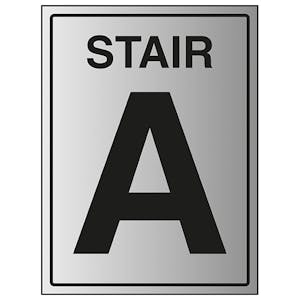 Stair A - Aluminium Effect