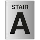 Stair A - Aluminium Effect