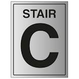 Stair C - Aluminium Effect