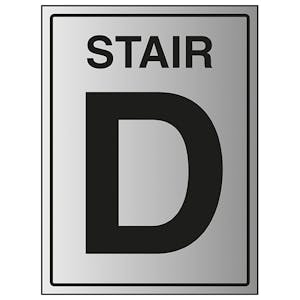 Stair D - Aluminium Effect
