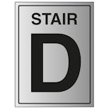Stair D - Aluminium Effect