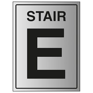 Stair E - Aluminium Effect