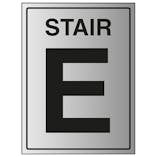 Stair E - Aluminium Effect