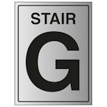 Stair G - Aluminium Effect