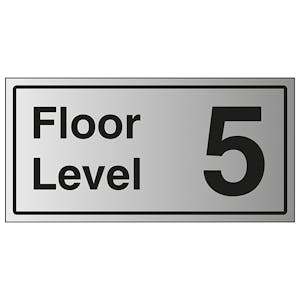Floor Level 5 - Aluminium Effect