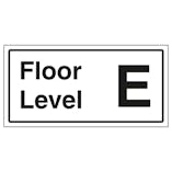 Floor Level E