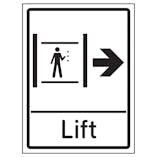 Lift Arrow Right
