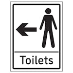 Mens Toilets Arrow Left