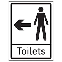 Mens Toilets Arrow Left
