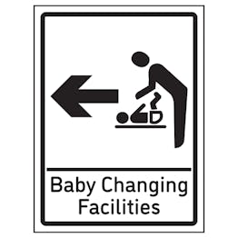 Baby Changing Facilities Arrow Left