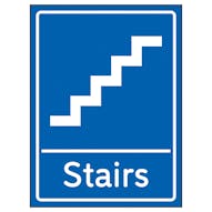 Stairs Blue