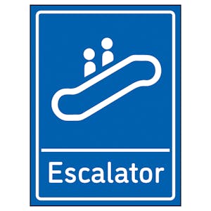 Escalator Blue - Super-Tough Rigid Plastic