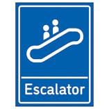 Escalator Blue