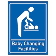 Baby Changing Facilities Blue