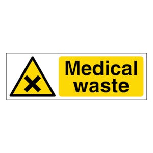 Medical Waste X - Narrow Landscape