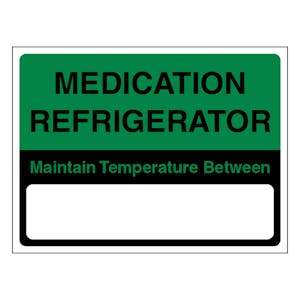 Medication Refrigerator Maintain Temperature Between  - Landscape