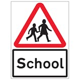 School Children Crossing