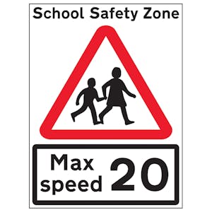 School Children Crossing Max Speed