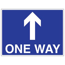 One Way Arrow Up | Traffic and Parking Signs | Reflective Traffic Signs ...