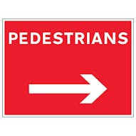 Pedestrians Arrow Right