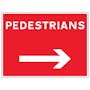 Pedestrians Arrow Right