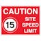 15 MPH Site Speed Limit