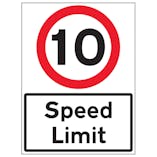 10 MPH Speed Limit