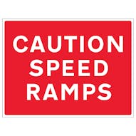 Caution Speed Ramps