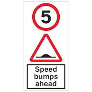 5 MPH Speed Bumps Ahead