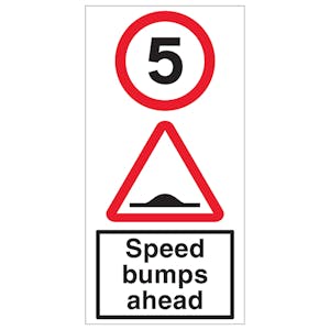 5 MPH Speed Bumps Ahead