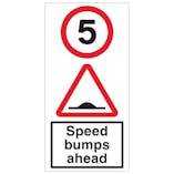 5 MPH Speed Bumps Ahead