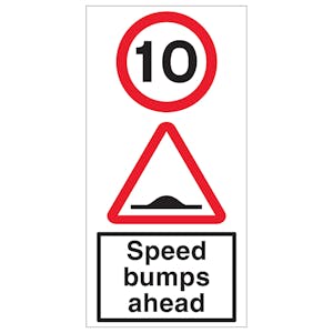 10 MPH Speed Bumps Ahead