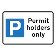 Permit Holders Only