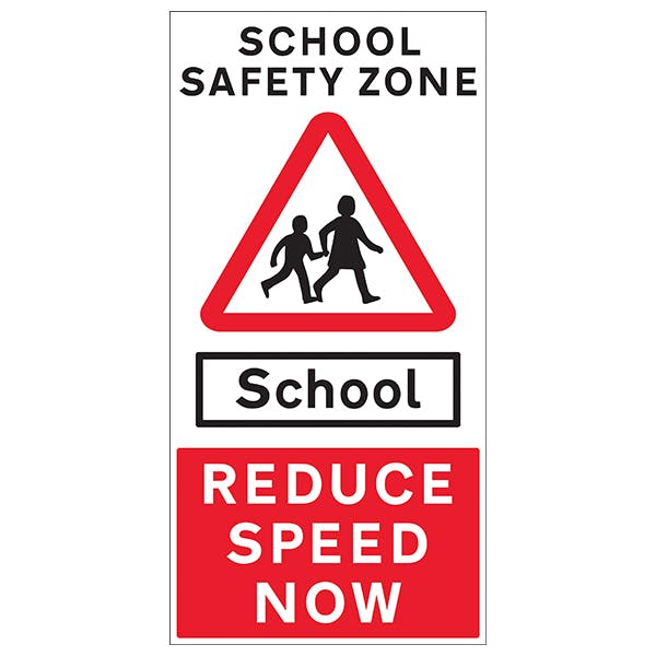 School Reduce Speed | Traffic and Parking Signs | Reflective Traffic ...