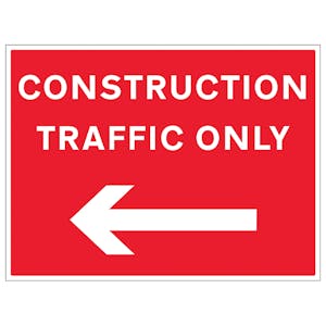 Construction Traffic Arrow Left