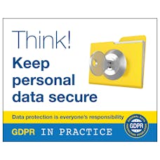 Think Keep Personal Data Secure 