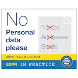 GDPR Sticker - No Personal Data Please