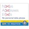 GDPR Sticker - Names Adresses, Emails Crossed Out