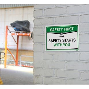 Safety Starts With You