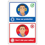 Wear Ear Protection / Don't Risk Your Safety!