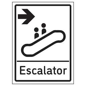 General Escalator Signs