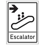 General Escalator Signs