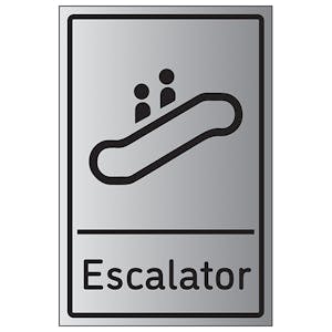 Escalator - Aluminium Effect