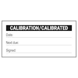 Write-On - Calibration / Calibrated Black Labels On A Roll