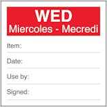 Wed - Miercoles - Mecredi Labels On A Roll