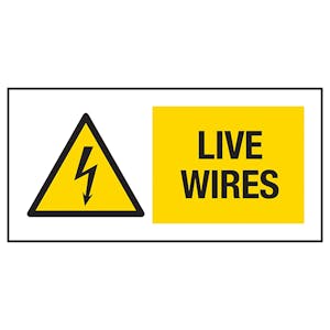 Live Wires Labels On A Roll