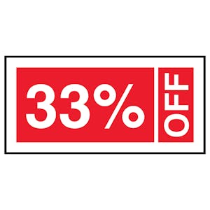 33% Off Labels On A Roll