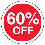 60% Off Circular Labels On A Roll