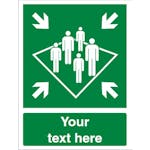 Custom Shipboard Assembly Station Safety Sign